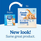 Fresh Step Simply Unscented Clumping Litter, Fresh Step Unscented Cat Litter - Image 2