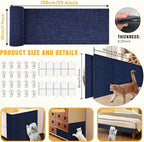 Cat Scratch Mat, Couch Protector from Cats Claw, Indoor Furniture Protector - Image 2