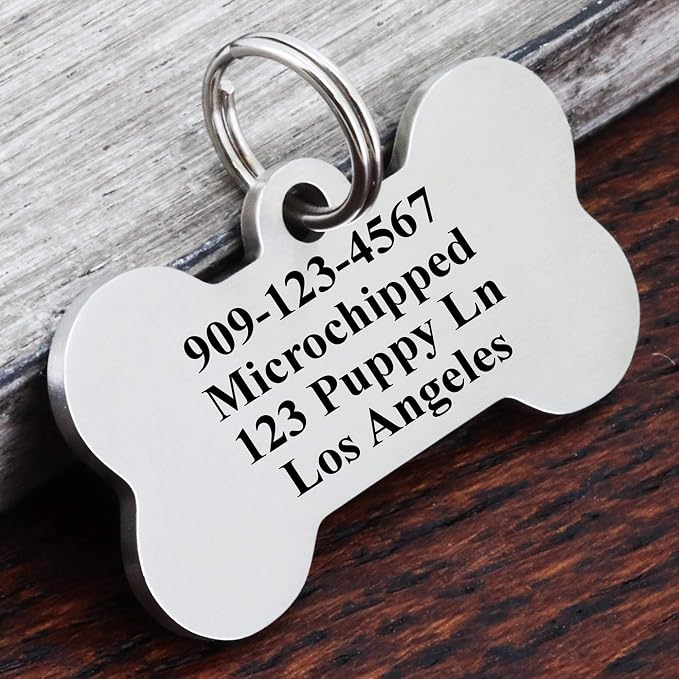 Ultra Joys Custom Personalized Dog ID Tag - Image 4