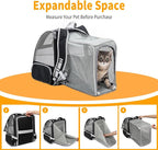 Cat Backpack，Expandable Cat Carrier Backpack, Dog Backpack Carrier and Pet - Image 7