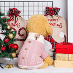 Dog Sweater Turtleneck Knitwear Doggie Pullover Sweater Doggy Winter Coat Warm - Image 4