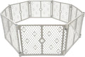 MyPet 8-Panel Paws Petyard, Durable & UV-Resistant Puppy Playpen, by MyPet