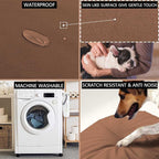Dog Bed Cover Waterproof Replacement Machine Washable Covers - Image 3