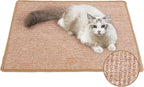 FUKUMARU Cat Scratcher Mat, 23.6 X 31.5 Inch Natural Sisal Cat Scratch Mats by FUKUMARU