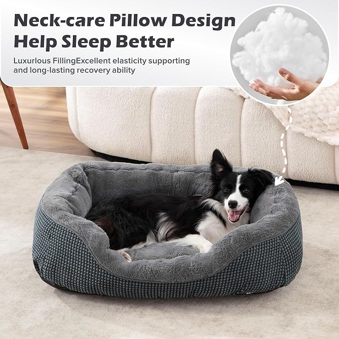 INVENHO Large Dog Beds Large Sized Dog Washable, Orthopedic Warming Soft - Image 7