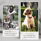 SteadStyle Pet Memorial Gifts for Dogs, Dog Memorial, Pet Memorial Wind Chime - Image 5