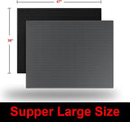 Cat Litter Box Mat: 47"x 36" Waterproof Kitty Cat Litter Trapping Mat, - Image 7