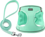 Dog Harness with Leash Set, No Pull Adjustable Reflective Step-in Puppy Pet by BOOMIBOO