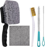 5Pcs Bird Bath Brush Kit, Larbeti 1P Hard Silk Bristle Bird Bath Cleaner Brush by Unknown