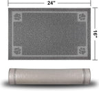 Pet Feeding Mat for Small Dogs and Cats 24" x 16" Flexible and Waterproof Dog - Image 8