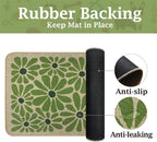 SHIYUE Dog Food Mats for Floors, Absorbent Cat Bowl for Food and Water - Image 2