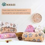 Dog Blankets for Small Medium Dogs Washable, 3 Pack Pet Blanket Washable 30" x - Image 2