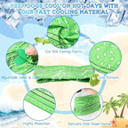 Talltalk 5 Pieces Dog Cooling Bandanas Neck Wraps Ice Scarf Pet Dog Cooling - Image 5