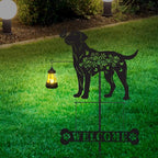 Labrador Metal Garden Stakes Yard Decor - Image 3