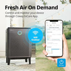 COWAY Air Purifier for Large Room Whole Home Up to 3, HEPA Filter for Smoke - Image 9