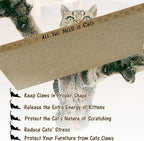 AccEncyc Cardboard Cat Scratcher Pads Cat Scratching Board - Image 4