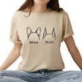 Custom Dog Mom Shirt for Women Pet Ears Sweatshirt by CustomUnique