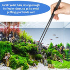 Weewooday 3 Pieces Axolotl Tank Accessories, Extra Long Tweezers - Image 7