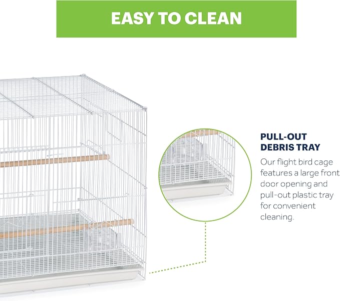 Prevue Pet Products Flight Cage Metal Steel Bird Crate, Home Crate - Image 4