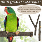 2 Pcs Parrot Perch Stand, Strong Suction Cup Bird Perch, Movable Perch Stand - Image 3