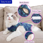 Cat Surgery Recovery Suit Cat Onesie - Image 2