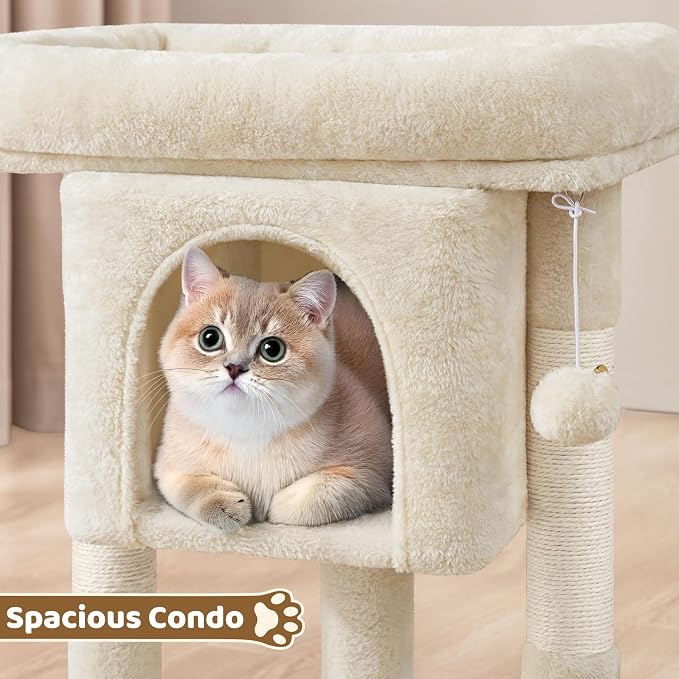 Yaheetech 23.5in Cat Tree Tower, Cat Condo - Image 5
