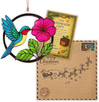 Christmas Ornaments 2025 – Hummingbird Suncatcher Window Hanging Ornament - Image 2