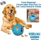 Wobble Wag Giggle Treat Ball- Interactive Dog Toy & Treat Dispenser, Fun Giggle - Image 3