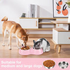 Elevated Dog Bowls Set - Image 3