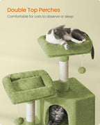 Feandrea Cat Tree, 45.3-Inch Cat Tower, Plush Condo - Image 3