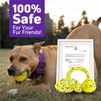 Dog Balls, Chewers Durable Teething Molar Tug Dog Toys, Interactive Fetch Balls - Image 8