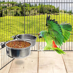 PINVNBY 2pcs Stainless Steel Bird Bowl - Image 4