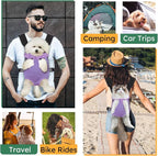 Pet Carrier Backpack, Hands-Free Adjustable Dog Front Carrier Legs Out & - Image 4