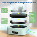 Air Purifiers for Home 600 Sq.Ft, TDBYWAE H13 True HEPA Air Purifier - Image 3
