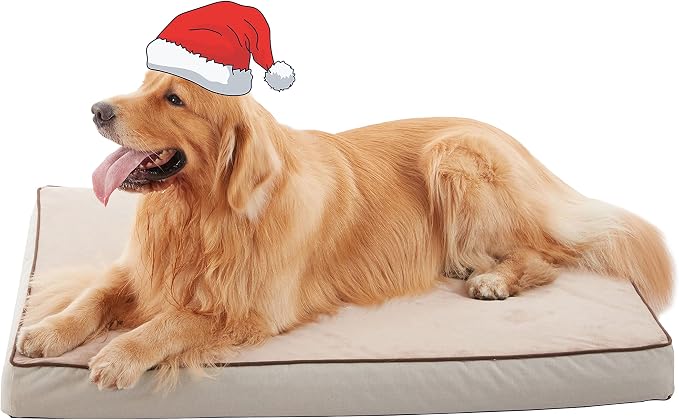 Orthopedic Memory Foam Dog Bed, Cooling Dog Beds by ABETTERLIFEWITHPET