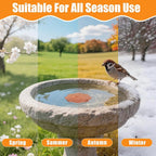 2P 4inches Bird Bath Purification Disk, 99.99% Pure Copper Bird Bath Disc Safe - Image 7