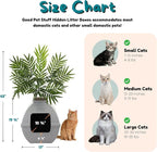 Good Pet Stuff Hidden Litter Box Planter, Decorative Cat Litter Enclosure - Image 7