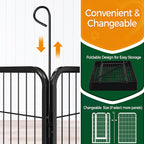 Yaheetech Dog Playpen Outdoor, 47 inch 8 Panels Dog Pen Indoor Heavy Duty Puppy - Image 9