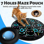 ORSDA Cat Toys, Interactive Fast Rolling Ball in Pouch, Hide and Seek - Image 2