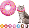 Cat Cone Soft Collar, Adjustable Cat Recovery Collars Kitten Cones to Stop by Seyezo