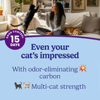 Fresh Step Clumping Cat Litter, Long Lasting Odor Control Kitty Litter - Image 3