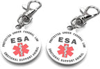 ESA tag Emotional support animal tag emotional support animals ID emotional - Image 3