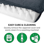 Furhaven Orthopedic Dog Bed for Medium/Small Dogs w/ Removable Bolsters & - Image 8