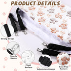 Geelin 4 Pcs Cat Hammock for Cage Hanging Soft Pet Hammock Bed - Image 3