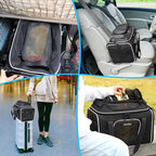 Petskd Top-Expandable Pet Carrier 17x11x9.5 Inches Alaska Airline Approved - Image 8