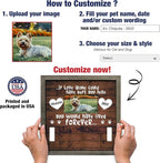 Personalized Dog Memorial Picture Frame - Image 4