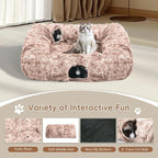 Extra Large Cat Tunnel Bed, 4 Ways Tunnels - Image 4