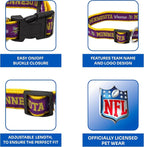Pets First NFL Minnesota Twins Licensed PET COLLAR, Small - Image 5