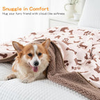 Waterproof Dog Blankets Pet Blanket, Soft Fluffy Sofa Car Bed Protector - Image 5