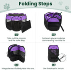 Love's cabin Pet Puppy Dog Playpen, Large Dog Tent Crates Cage Indoor/Outdoor - Image 8